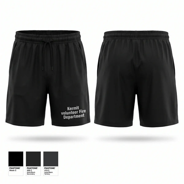 Athletic Shorts With Pockets, Kermit volunteer Fire Department, Fire Department, Teamtime, Team time, sublimation, custom sports apparel, team uniforms, spirit wear, spiritwear, sports uniforms, custom shirts, team store, custom team store, fundraiser sports, apparel fundraiser