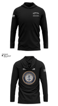 1099th TD 11373724 Long Sleeve Performance Shirt with hood - 12