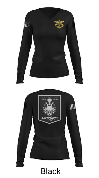 Womens Long Sleeve Vneck Shirt, Fox Co 3-10 GSAB, , Teamtime, Team time, sublimation, custom sports apparel, team uniforms, spirit wear, spiritwear, sports uniforms, custom shirts, team store, custom team store, fundraiser sports, apparel fundraiser