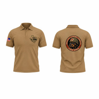 Short Sleeve Performance Polo, Training Support Company Yard Dogs, Army, Teamtime, Team time, sublimation, custom sports apparel, team uniforms, spirit wear, spiritwear, sports uniforms, custom shirts, team store, custom team store, fundraiser sports, apparel fundraiser