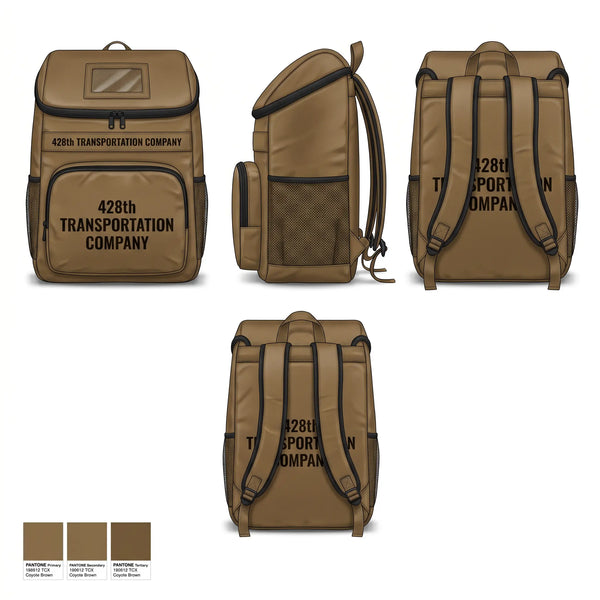 Gear Bag, 428th Transportation Company, Army, Teamtime, Team time, sublimation, custom sports apparel, team uniforms, spirit wear, spiritwear, sports uniforms, custom shirts, team store, custom team store, fundraiser sports, apparel fundraiser