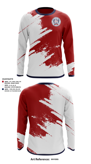Long Sleeve Performance Shirt, American Renaissance Academy, Swimming, Teamtime, Team time, sublimation, custom sports apparel, team uniforms, spirit wear, spiritwear, sports uniforms, custom shirts, team store, custom team store, fundraiser sports, apparel fundraiser