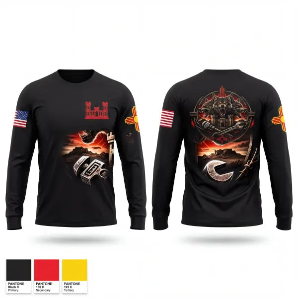 Long Sleeve Performance Shirt, 333rd Triple Threat 2, Army, Teamtime, Team time, sublimation, custom sports apparel, team uniforms, spirit wear, spiritwear, sports uniforms, custom shirts, team store, custom team store, fundraiser sports, apparel fundraiser
