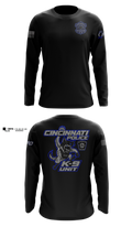 Cincinnati Police Canine Unit 49212857 Long Sleeve Performance Shirt - 41