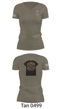 Lucas Volunteer Fire Department 18834425 Women's Short Sleeve V-neck Shirt - 6