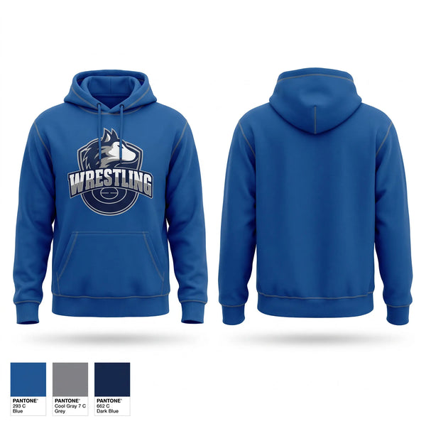 Hoodie, Huskies, Wrestling, Teamtime, Team time, sublimation, custom sports apparel, team uniforms, spirit wear, spiritwear, sports uniforms, custom shirts, team store, custom team store, fundraiser sports, apparel fundraiser