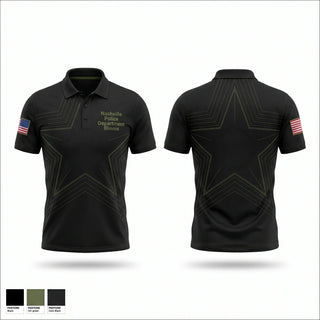 Short Sleeve Performance Polo, Nashville Police Department, Illinois, Police, Teamtime, Team time, sublimation, custom sports apparel, team uniforms, spirit wear, spiritwear, sports uniforms, custom shirts, team store, custom team store, fundraiser sports, apparel fundraiser