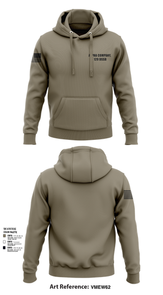 Hoodie, Alpha Company, 129 DSSB, , Teamtime, Team time, sublimation, custom sports apparel, team uniforms, spirit wear, spiritwear, sports uniforms, custom shirts, team store, custom team store, fundraiser sports, apparel fundraiser