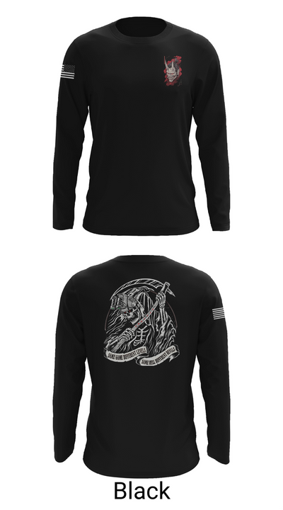112th, 1/1 BN CRDT 19582480 Long Sleeve Performance Shirt 26