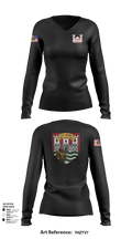 175th MRBC 2368764 Women's Long Sleeve V-neck Shirt - 3