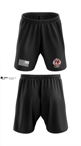 Athletic Shorts With Pockets, Edinburgh Fire & Rescue, Fire Department, Teamtime, Team time, sublimation, custom sports apparel, team uniforms, spirit wear, spiritwear, sports uniforms, custom shirts, team store, custom team store, fundraiser sports, apparel fundraiser