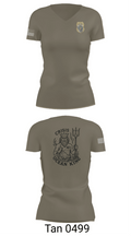 CRS 3458026 Women's Short Sleeve V-neck Shirt - 6
