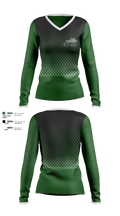 Dayton Raiders 90001278 Women's Long Sleeve V-neck Shirt - 5