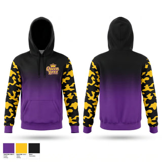 Hoodie, Queen Bees, Softball, Teamtime, Team time, sublimation, custom sports apparel, team uniforms, spirit wear, spiritwear, sports uniforms, custom shirts, team store, custom team store, fundraiser sports, apparel fundraiser