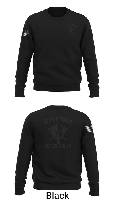 D Platoon 37319682 Crew Neck Sweatshirt - 24