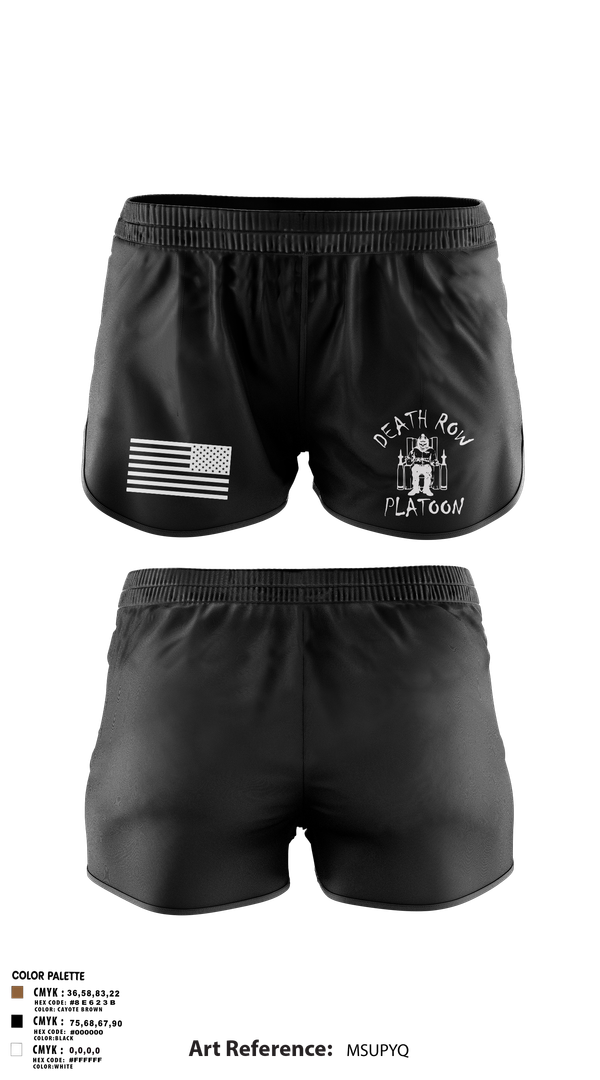 Ranger Panties, Death Row Platoon, Tomahawk Troop, 5/4 CAV, 2ABCT, 1ID, , Teamtime, Team time, sublimation, custom sports apparel, team uniforms, spirit wear, spiritwear, sports uniforms, custom shirts, team store, custom team store, fundraiser sports, apparel fundraiser