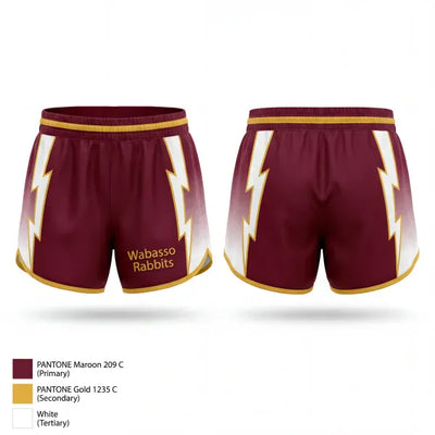 Wabasso Rabbits 97158765 Women's Shorts - 1