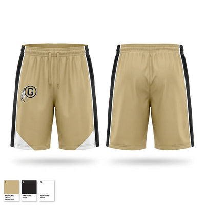 Gaffney Lady Indians Athletic Shorts With Pockets - 1