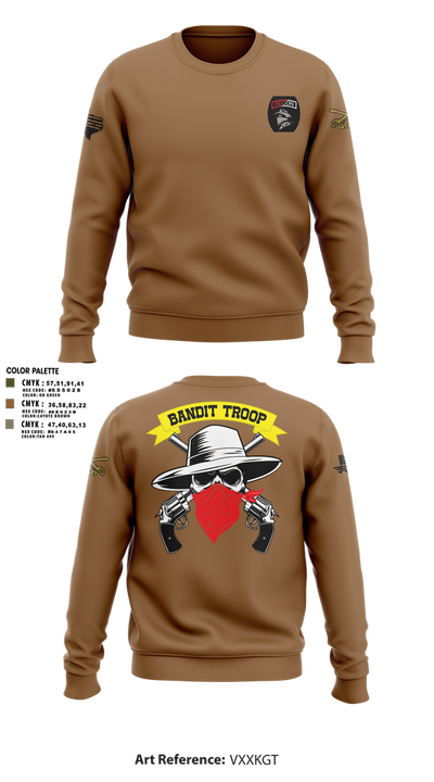 6-9 bandit troop 89460450 Crew Neck Sweatshirt - 2