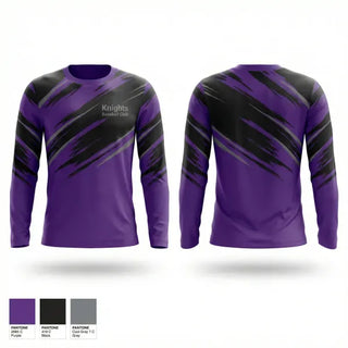 Long Sleeve Performance Shirt, Knights Baseball Club, Baseball, Teamtime, Team time, sublimation, custom sports apparel, team uniforms, spirit wear, spiritwear, sports uniforms, custom shirts, team store, custom team store, fundraiser sports, apparel fundraiser