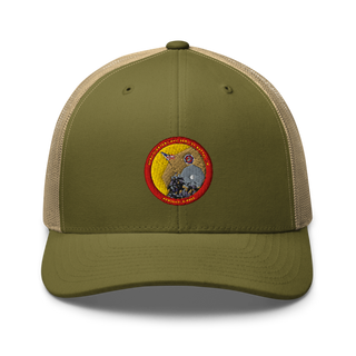 Headquarters And Service Battalion Henderson Hall 22303436 Retro Trucker Hat | Yupoong 6606