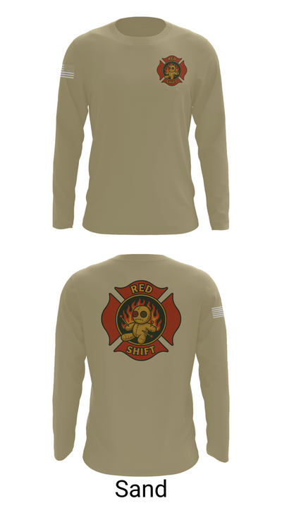 City of Lake Geneva Fire Department 76395935 Long Sleeve Performance Shirt 86