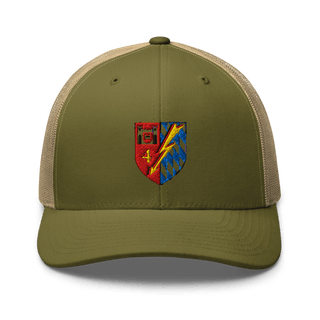 Fernmeldebataillon 4 95457693 Retro Trucker Hat | Yupoong 6606