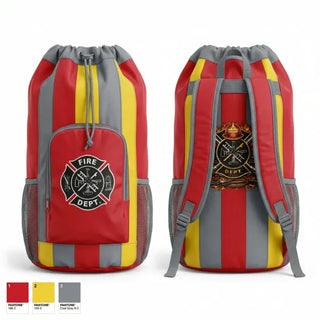 Gear Bag, Lucas Volunteer Fire Department, Fire Department, Teamtime, Team time, sublimation, custom sports apparel, team uniforms, spirit wear, spiritwear, sports uniforms, custom shirts, team store, custom team store, fundraiser sports, apparel fundraiser