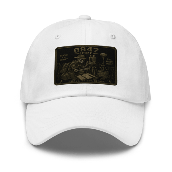 Dad hat - White