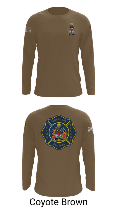 Guernsey Fire & Rescue 73903813 Long Sleeve Performance Shirt 6