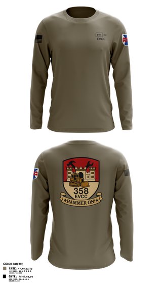 Long Sleeve Performance Shirt, 358 EVCC, , Teamtime, Team time, sublimation, custom sports apparel, team uniforms, spirit wear, spiritwear, sports uniforms, custom shirts, team store, custom team store, fundraiser sports, apparel fundraiser