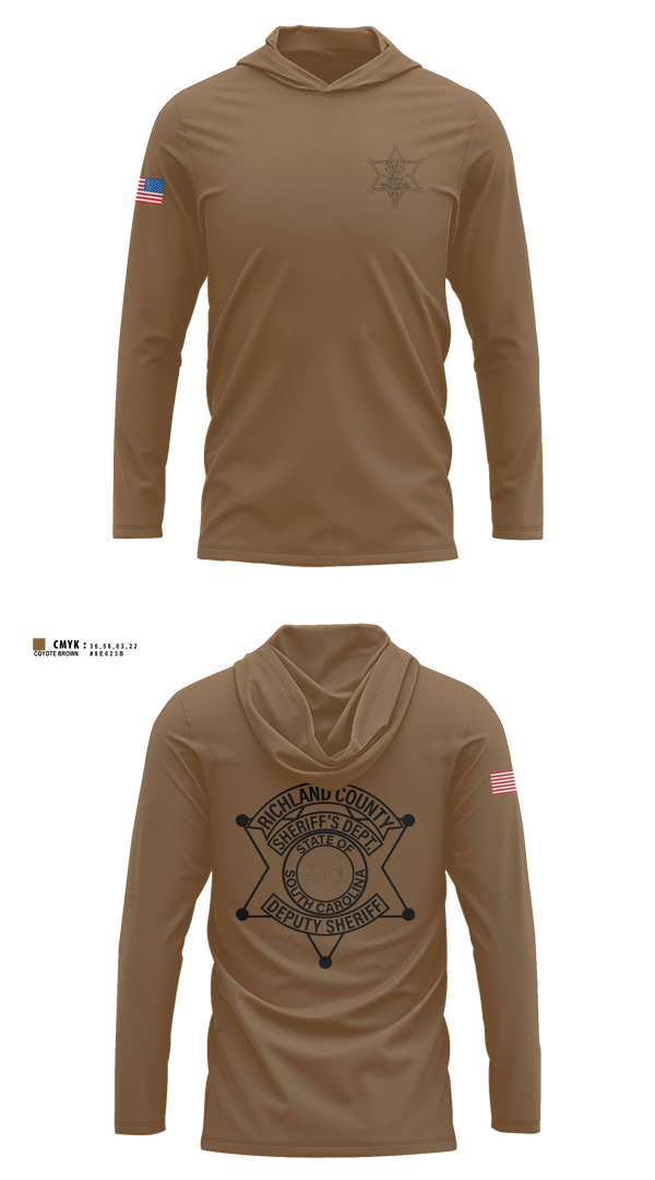 Long Sleeve hooded sunshirt, RCSD, Police, Teamtime, Team time, sublimation, custom sports apparel, team uniforms, spirit wear, spiritwear, sports uniforms, custom shirts, team store, custom team store, fundraiser sports, apparel fundraiser