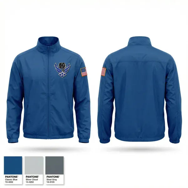 Windbreaker, Palo Verde AFJROTC, Air Force, Teamtime, Team time, sublimation, custom sports apparel, team uniforms, spirit wear, spiritwear, sports uniforms, custom shirts, team store, custom team store, fundraiser sports, apparel fundraiser