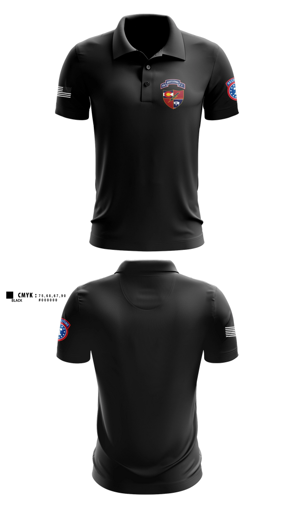Long Sleeve Performance Polo, Cheyenne US Army Recruiting Company, Army, Teamtime, Team time, sublimation, custom sports apparel, team uniforms, spirit wear, spiritwear, sports uniforms, custom shirts, team store, custom team store, fundraiser sports, apparel fundraiser