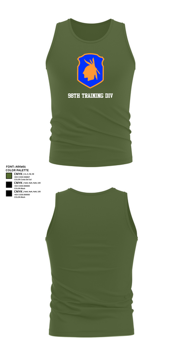 98th training div 48572159 Tank Top - 59