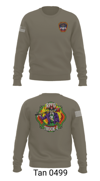 Crew Neck Sweatshirt, Rockaway Point FD, Fire Department, Teamtime, Team time, sublimation, custom sports apparel, team uniforms, spirit wear, spiritwear, sports uniforms, custom shirts, team store, custom team store, fundraiser sports, apparel fundraiser