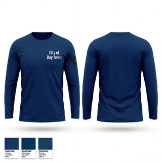 Long Sleeve Performance Shirt, City of Day Twah, Police, Teamtime, Team time, sublimation, custom sports apparel, team uniforms, spirit wear, spiritwear, sports uniforms, custom shirts, team store, custom team store, fundraiser sports, apparel fundraiser
