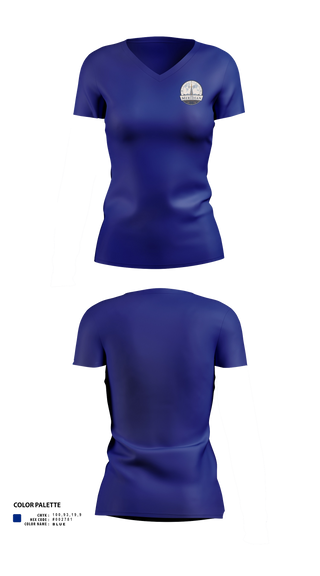 Womens Short Sleeve Vneck Shirt, Meridian Amateur Radio Club, , Teamtime, Team time, sublimation, custom sports apparel, team uniforms, spirit wear, spiritwear, sports uniforms, custom shirts, team store, custom team store, fundraiser sports, apparel fundraiser