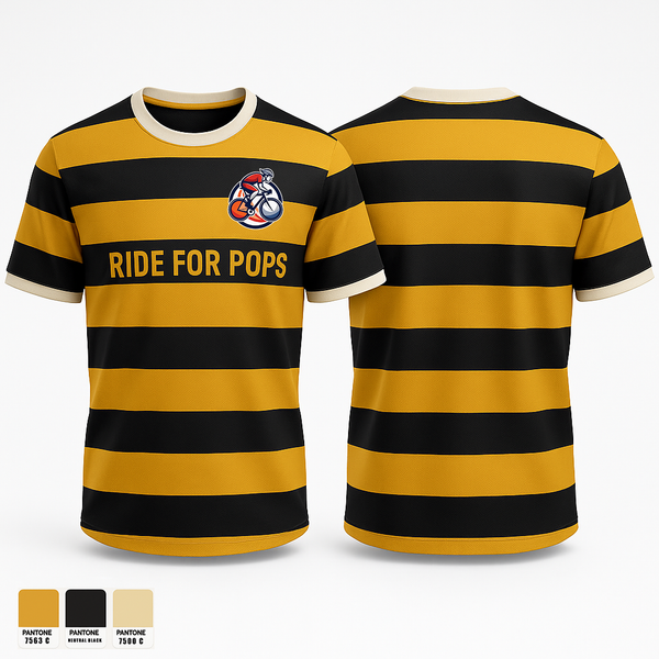 Short Sleeve Performance Shirt, Ride For Pops, Baseball, Teamtime, Team time, sublimation, custom sports apparel, team uniforms, spirit wear, spiritwear, sports uniforms, custom shirts, team store, custom team store, fundraiser sports, apparel fundraiser