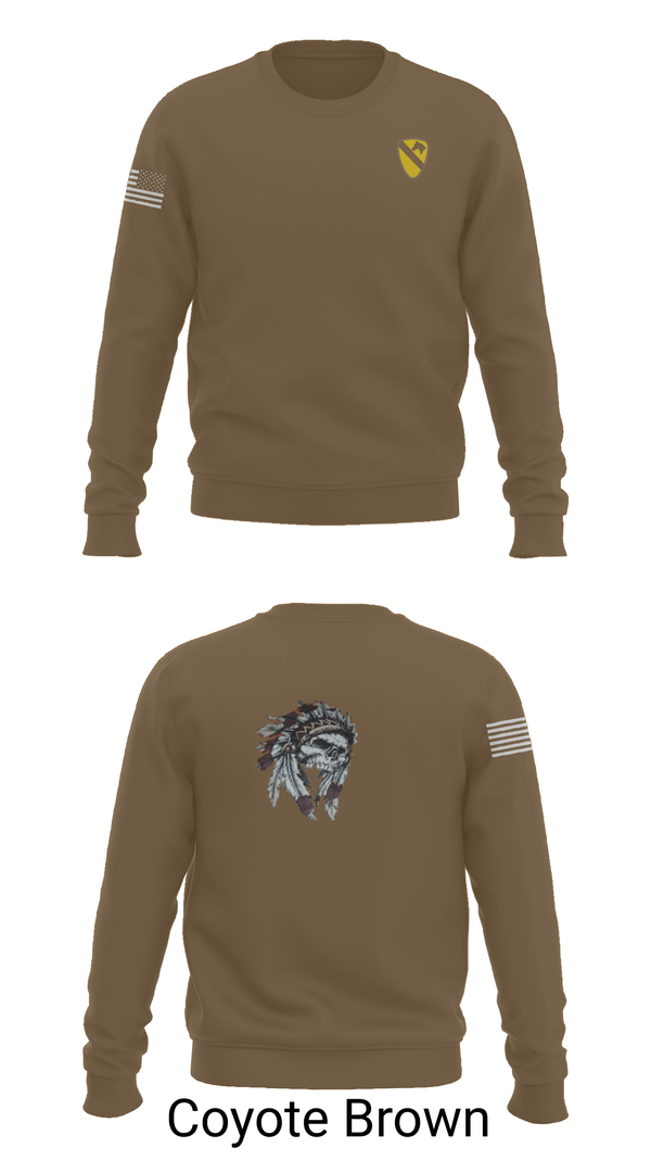 Crew Neck Sweatshirt, 6-9 Cavalry Regiment, , Teamtime, Team time, sublimation, custom sports apparel, team uniforms, spirit wear, spiritwear, sports uniforms, custom shirts, team store, custom team store, fundraiser sports, apparel fundraiser