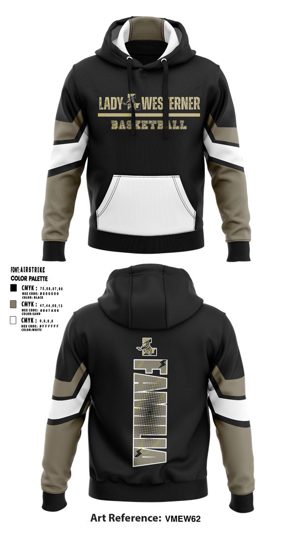 Hoodie, Lubbock High Lady Westerners, Women's Basketball, Teamtime, Team time, sublimation, custom sports apparel, team uniforms, spirit wear, spiritwear, sports uniforms, custom shirts, team store, custom team store, fundraiser sports, apparel fundraiser