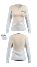 Seamless Gutters 4 Less 40038908 Women's Long Sleeve V-neck Shirt - 1