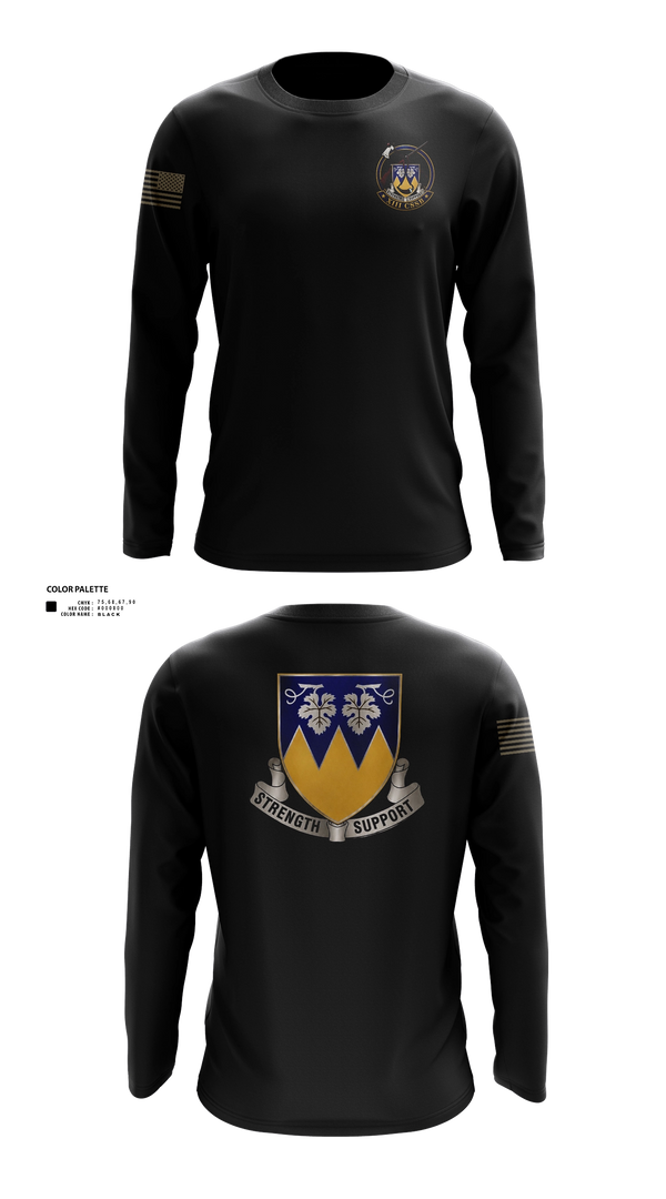 Long Sleeve Performance Shirt, 513th Transportation Company, Army, Teamtime, Team time, sublimation, custom sports apparel, team uniforms, spirit wear, spiritwear, sports uniforms, custom shirts, team store, custom team store, fundraiser sports, apparel fundraiser