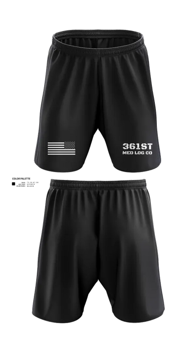 361st Med Log 81064337 Athletic Shorts With Pockets - 21