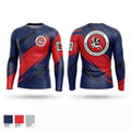 Los Mo Dojo Brazilian jiujitsu judo club 9541141 Long Sleeve Rash Guard Shirt - 1