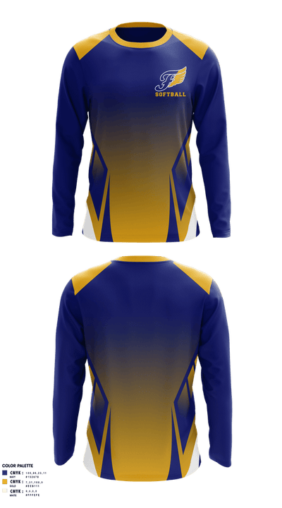 Fluvanna Middle School Softball 32439267 Long Sleeve Performance Shirt 5