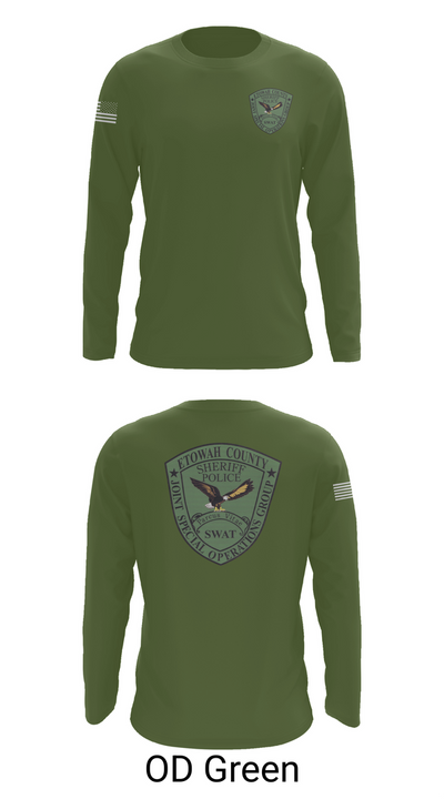 Etowah County JSOG 23168603 Long Sleeve Performance Shirt 44