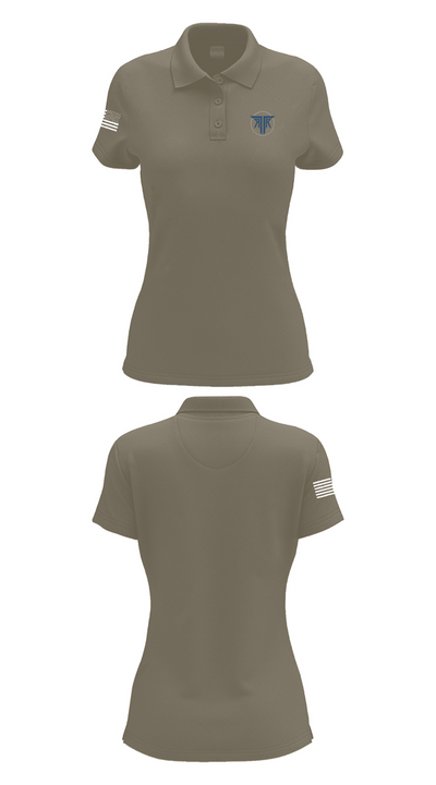 Rooftop Rangers 15471891 Women's Short Sleeve Performance Polo  - 75