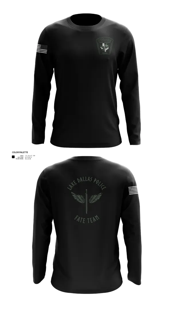 Long Sleeve Performance Shirt, Fugitive Apprehension and Tactical Enforcement, Police, Teamtime, Team time, sublimation, custom sports apparel, team uniforms, spirit wear, spiritwear, sports uniforms, custom shirts, team store, custom team store, fundraiser sports, apparel fundraiser