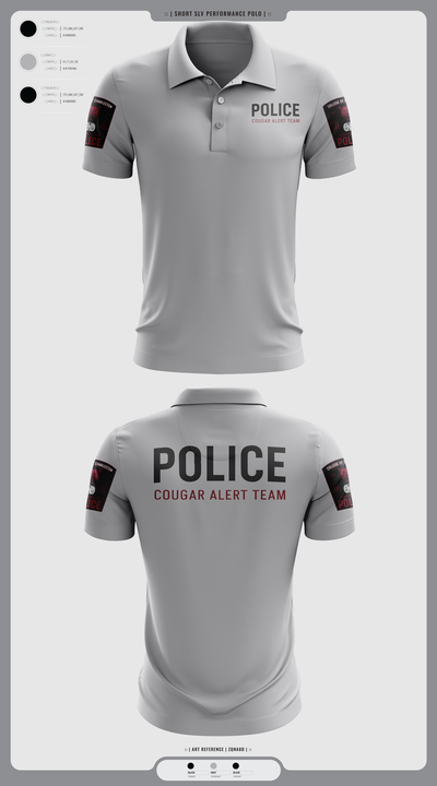 Cougar Alert Team 1 54121922 Short Sleeve Performance Polo - 2